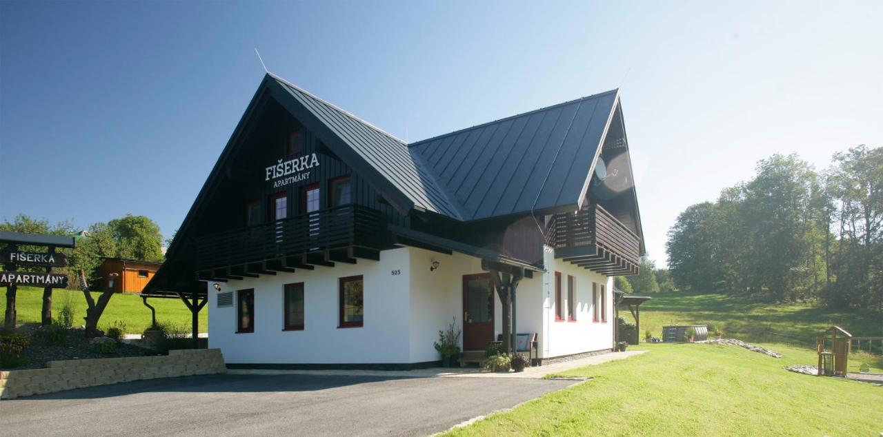 Apartmany Fiserka โรกีนีซ นัด ยีเซอโร ภายนอก รูปภาพ