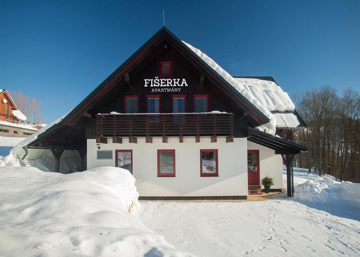 Apartmany Fiserka โรกีนีซ นัด ยีเซอโร ภายนอก รูปภาพ