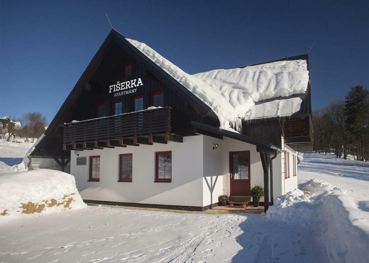 Apartmany Fiserka โรกีนีซ นัด ยีเซอโร ภายนอก รูปภาพ