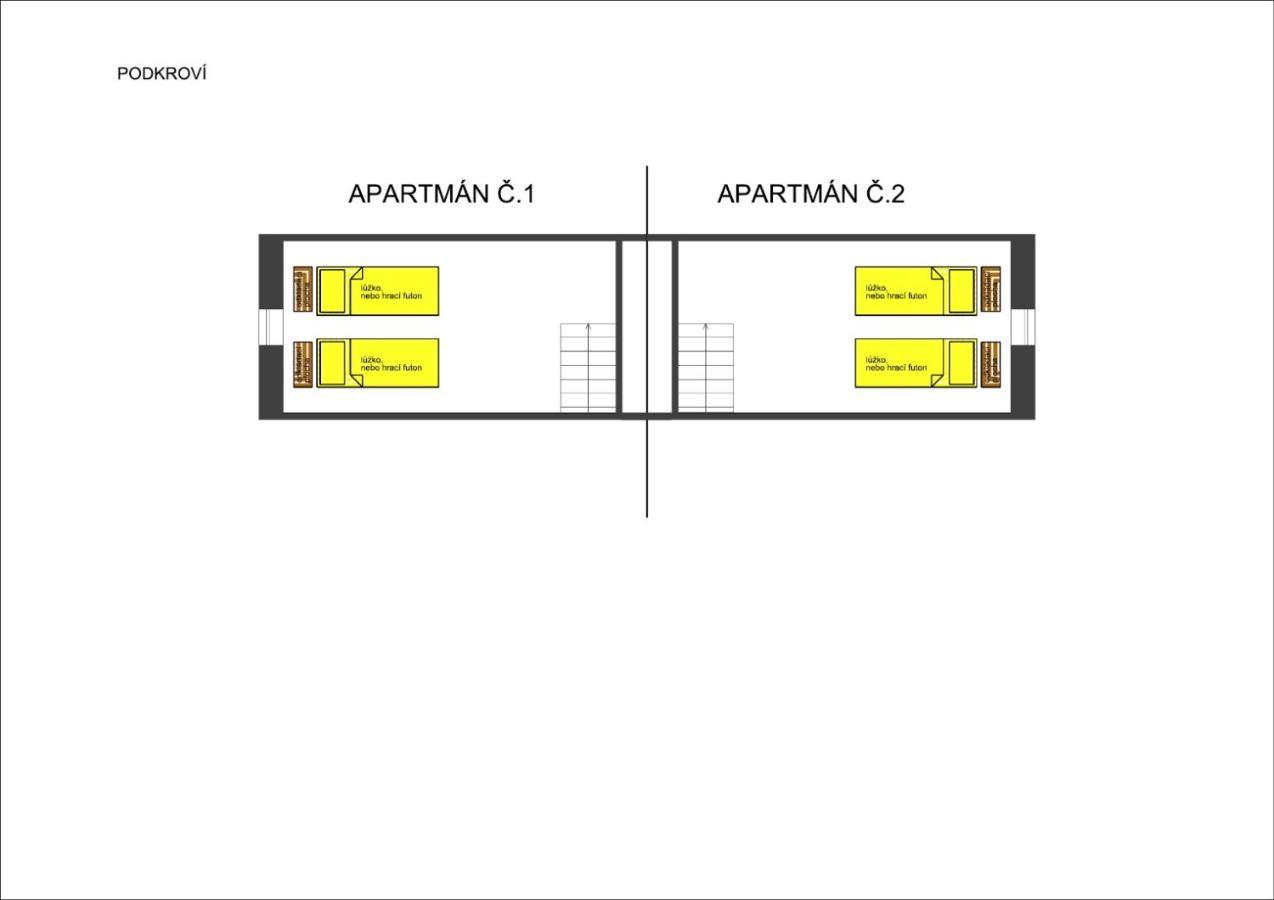 Apartmany Fiserka โรกีนีซ นัด ยีเซอโร ภายนอก รูปภาพ